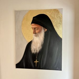Sv. Charbel 50x40cm