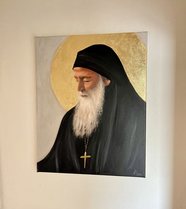 Sv. Charbel 50x40cm