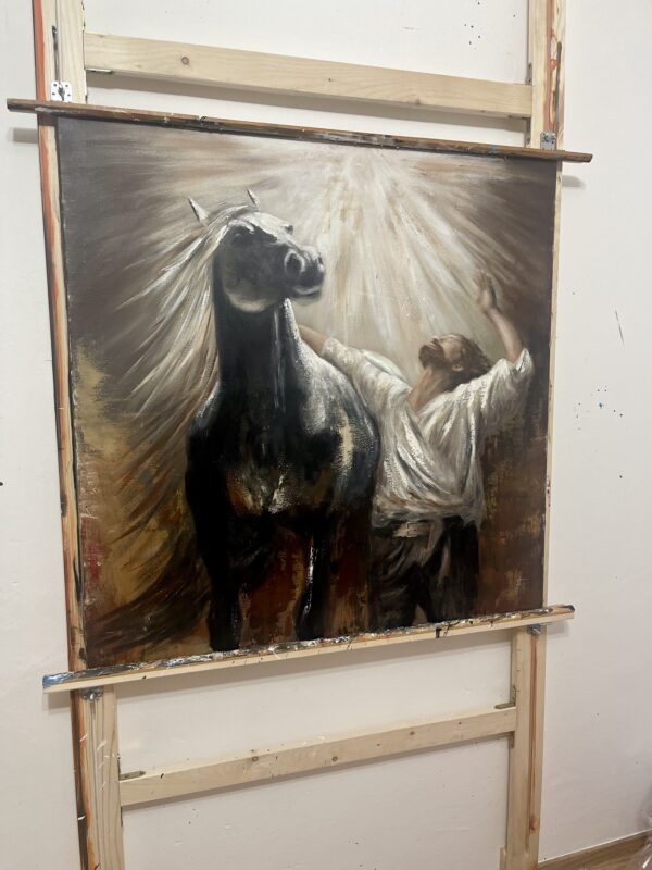 Obrátenie sv. Pavla 100x100cm