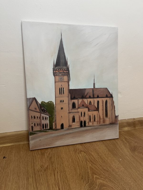Bazilika sv. Egídia Bardejov (40x50cm)