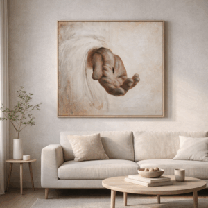 Obraz – Ruka milosti | moderný duchovný obraz | print na stenu